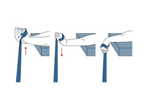 Resisted wrist flexion and extension